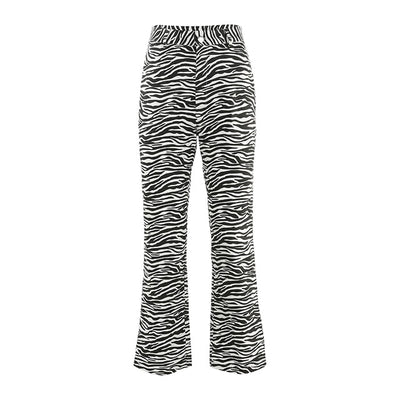 Zebra Animal Print Elegant Trousers