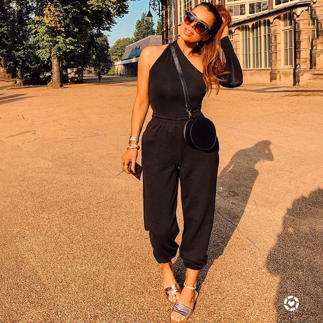 Wide Leg Sweat-trousers Plus Size