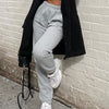 Wide Leg Sweat-trousers Plus Size