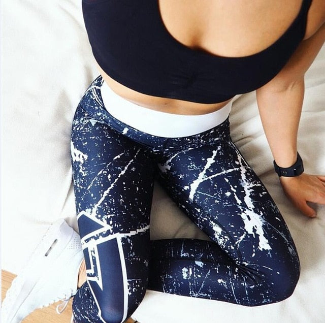 Women Leggings Slim High Waist