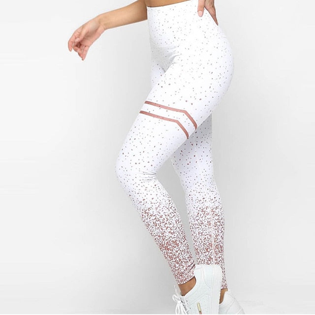Hot sale Women Gold Print Leggings